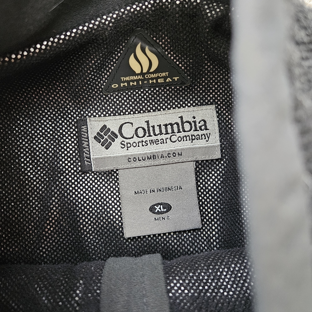 Mens Columbia Titanium Omni Heat Wool Full Zip Up Jacket sz XL - Picture 11 of 16